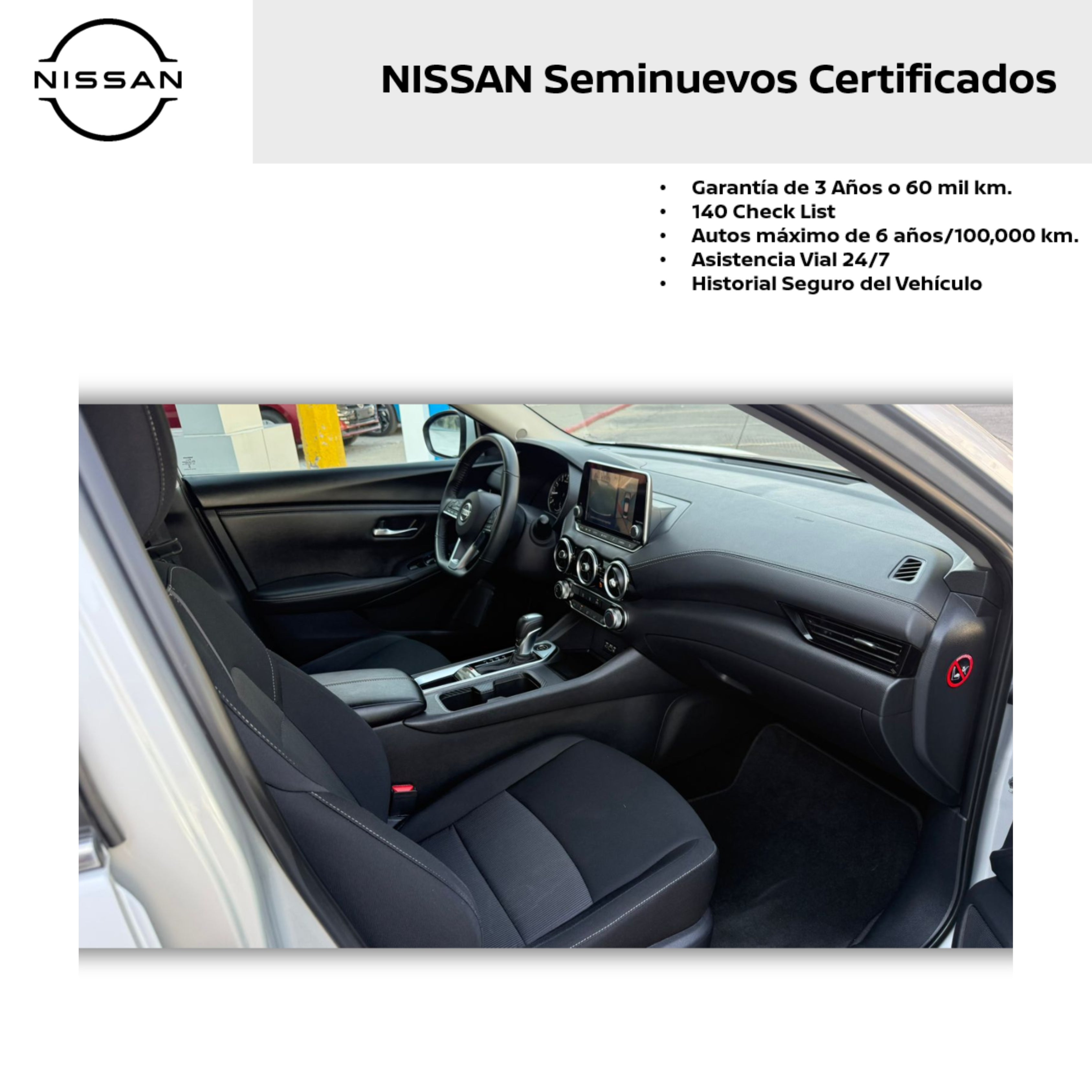 2023 Nissan SENTRA 4 PTS ADVANCE TA AAC F NIEBLA RA-16