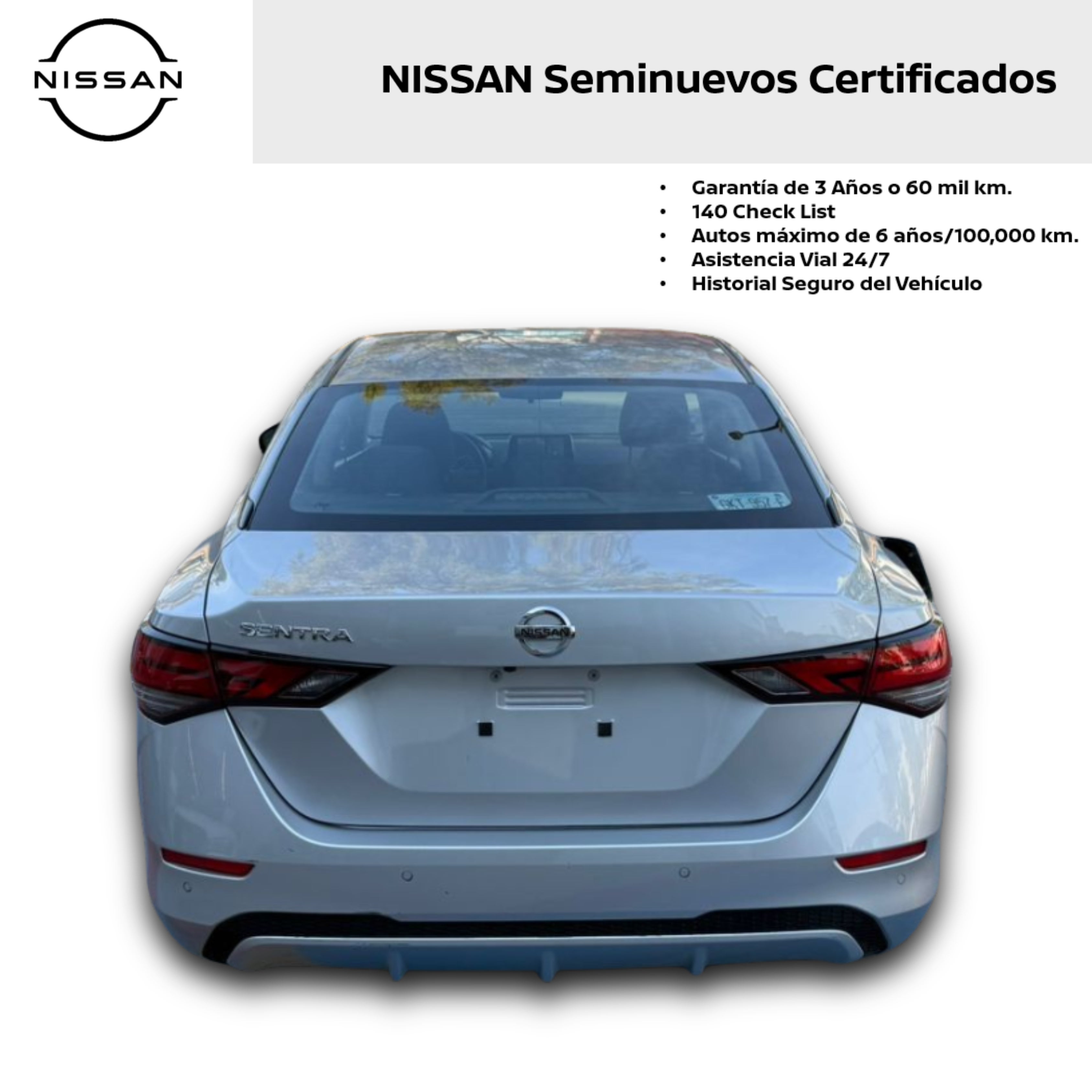 2023 Nissan SENTRA 4 PTS ADVANCE TA AAC F NIEBLA RA-16