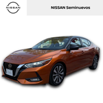 2020 Nissan SENTRA 4 PTS EXCLUSIVE CVT AAC AUT PIEL QC F LED RA-17