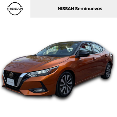 2020 Nissan SENTRA 4 PTS EXCLUSIVE CVT AAC AUT PIEL QC F LED RA-17