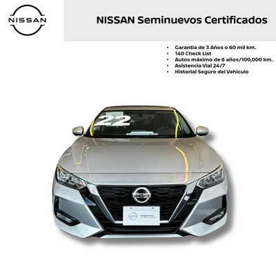 2022 Nissan SENTRA 4 PTS ADVANCE TM6 AAC F NIEBLA RA-16