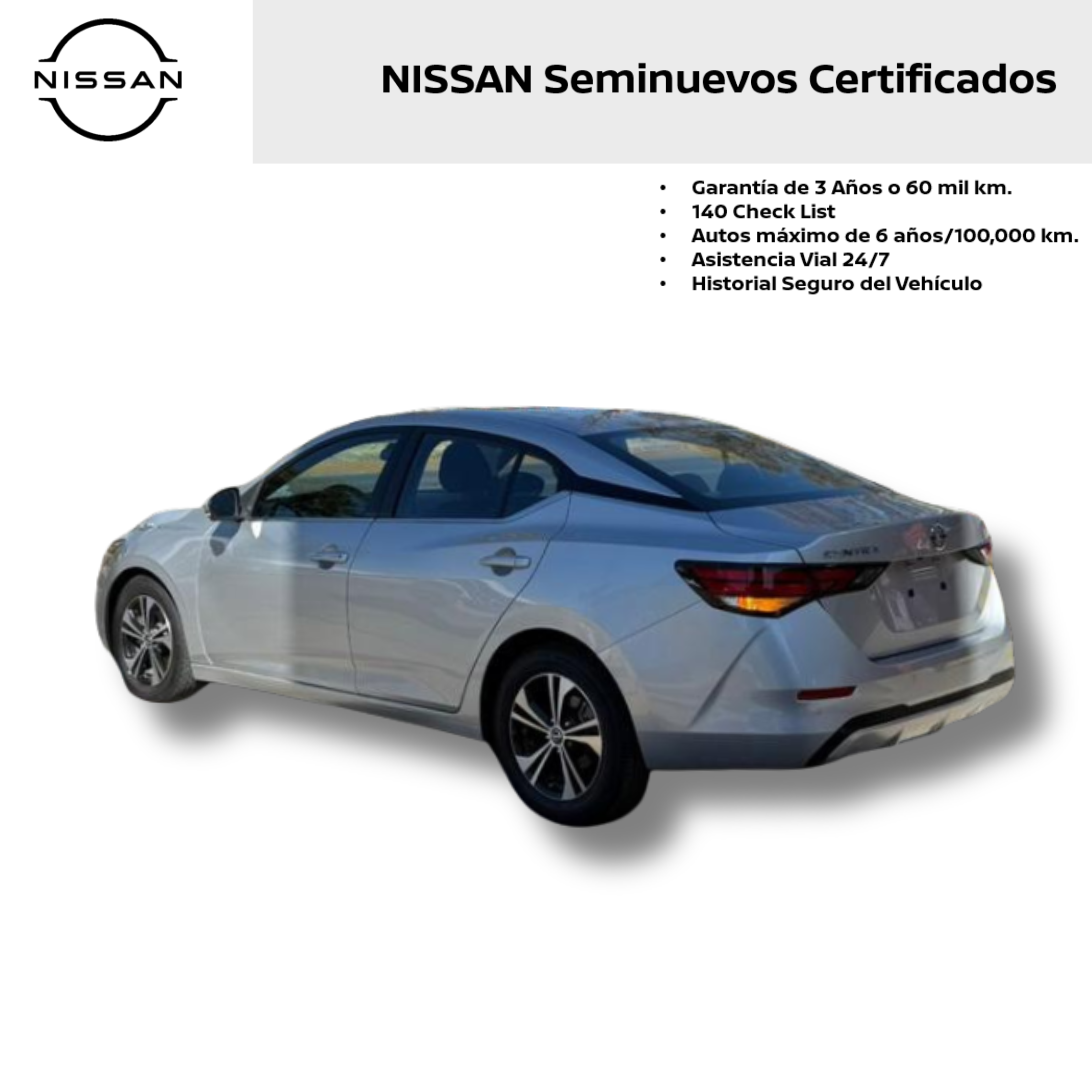 2022 Nissan SENTRA 4 PTS ADVANCE TM6 AAC F NIEBLA RA-16