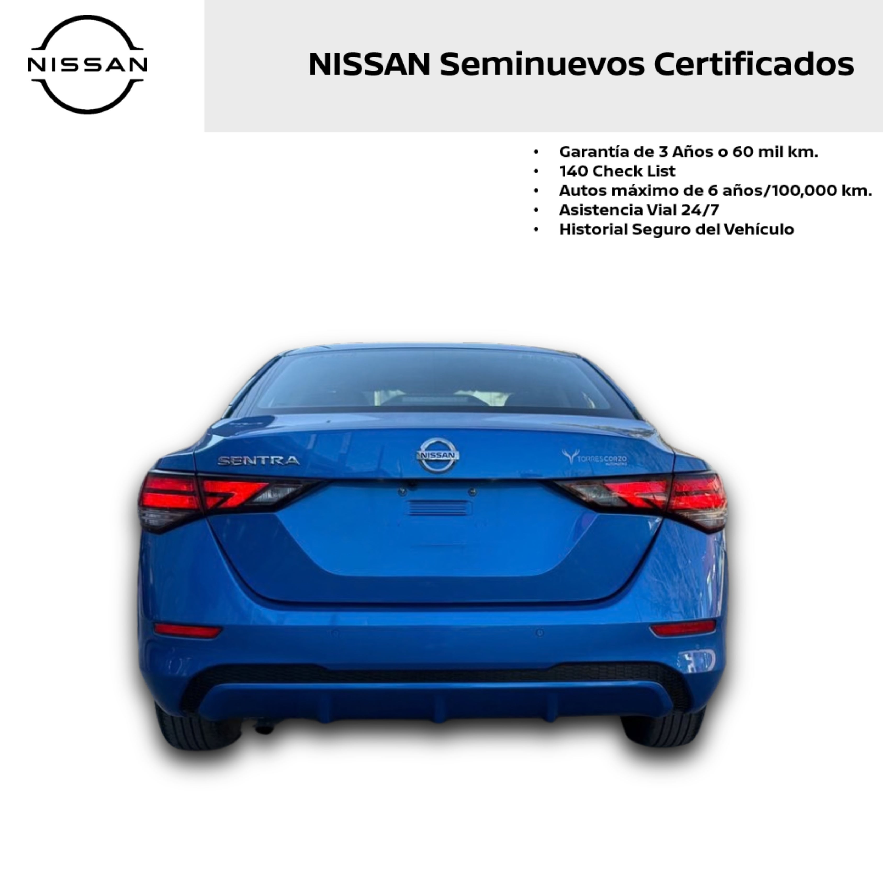 2023 Nissan SENTRA 4 PTS ADVANCE TA AAC F NIEBLA RA-16