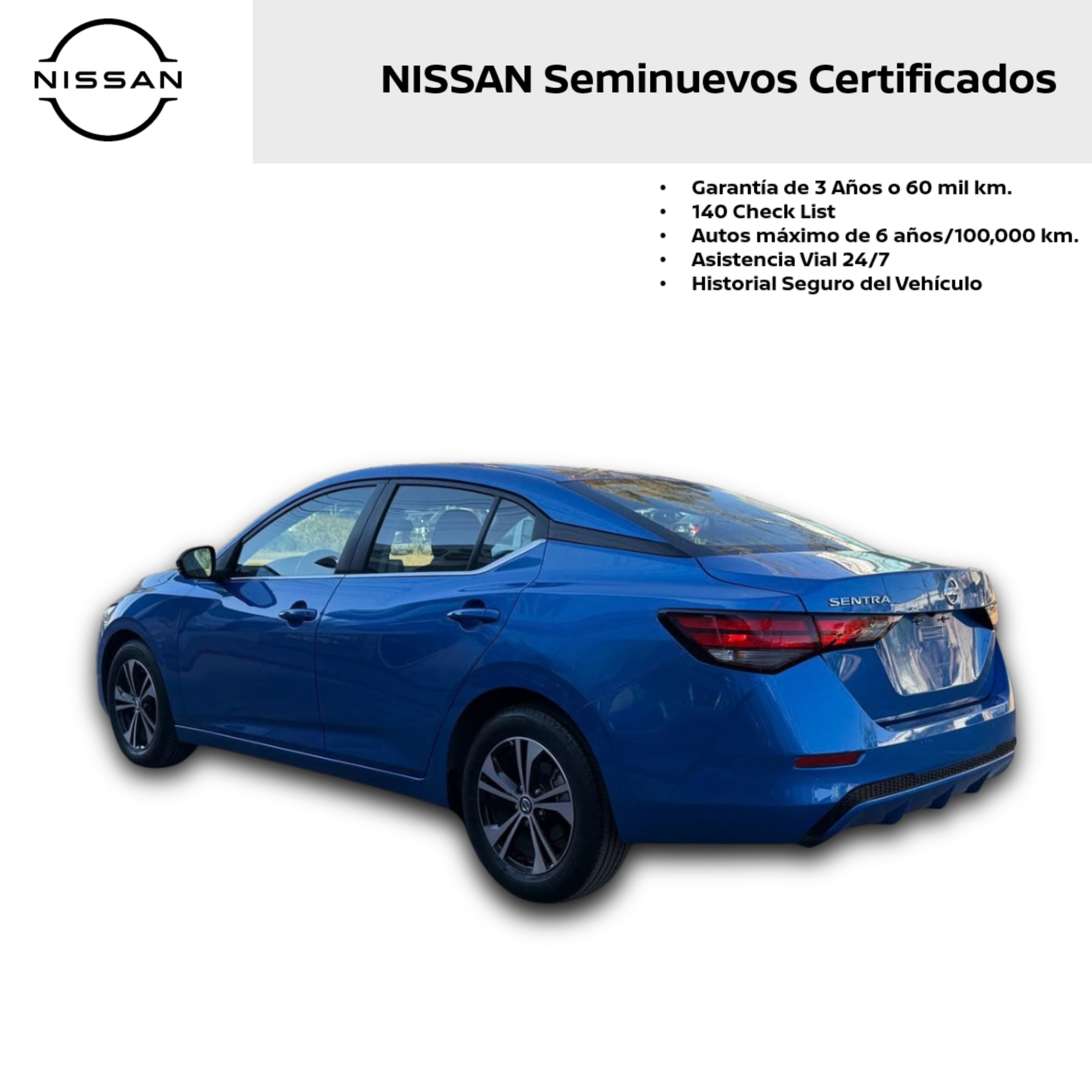2023 Nissan SENTRA 4 PTS ADVANCE TA AAC F NIEBLA RA-16