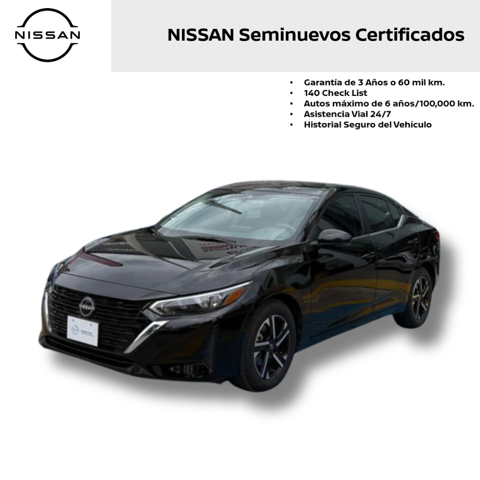 2024 Nissan SENTRA 4P ADVANCE L42.0 AUT