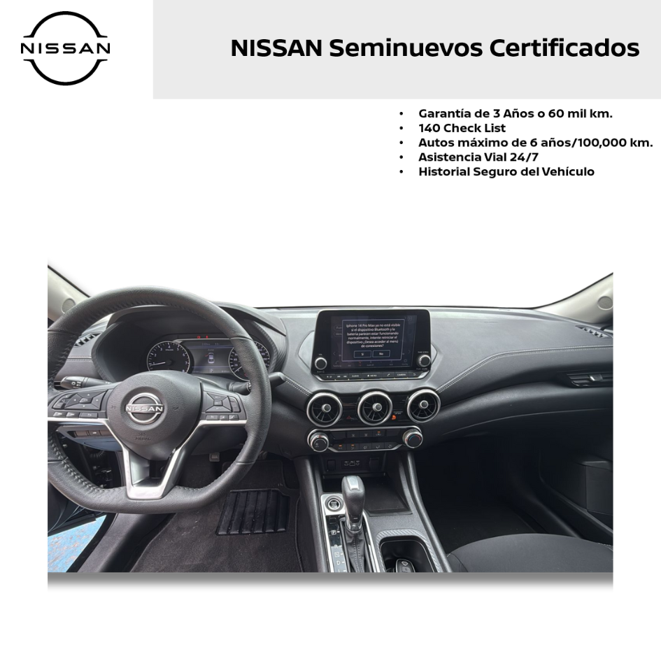 2024 Nissan SENTRA 4P ADVANCE L42.0 AUT