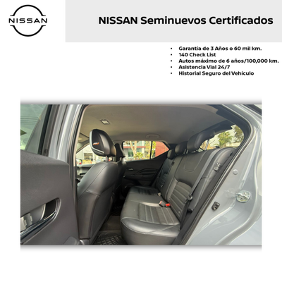 2023 Nissan KICKS 5 PTS EXCLUSIVE 16L TA AAC AUT PIEL GPS RA-17